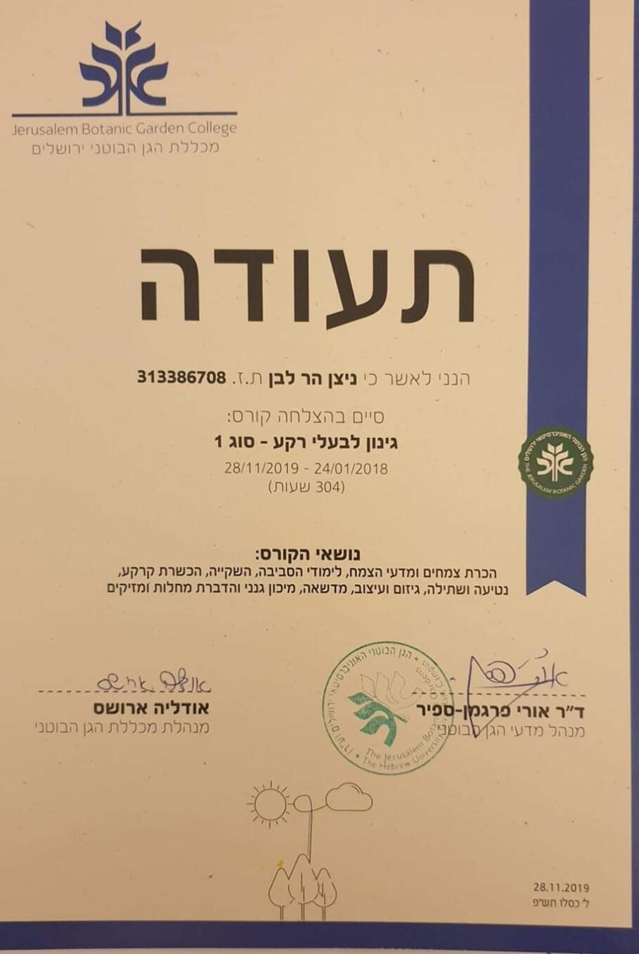 ניצן הגנן ניצן הגנן